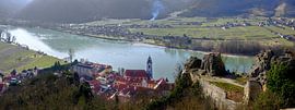 Dürnstein et la vallée du Danube sur Leopold Brix