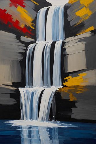Rustige waterval