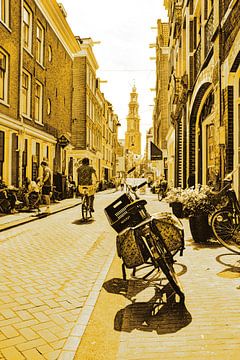 Jordaan Westerkerk Amsterdam Pays-Bas sur Hendrik-Jan Kornelis