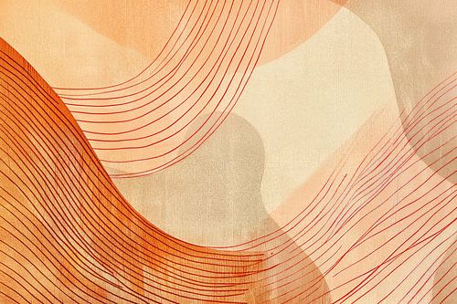 Intérieur moderne et abstrait