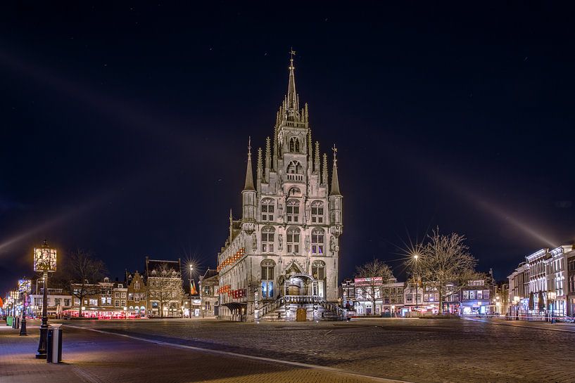 Stadhuis van Gouda by Iman Kromjong