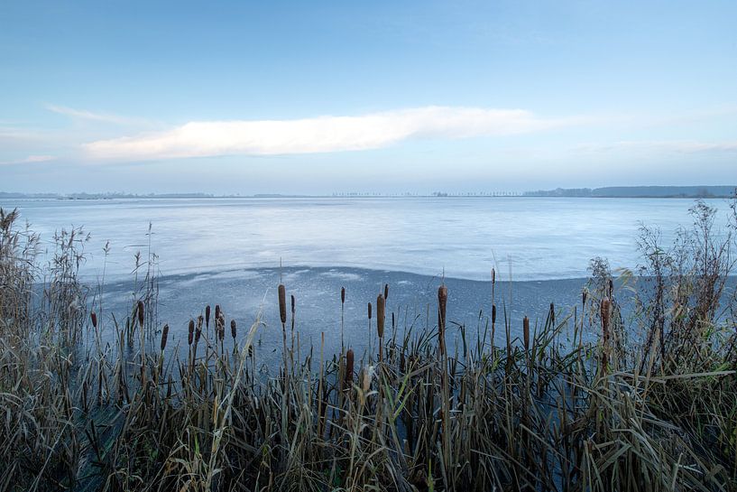 Eis auf dem Dane-See von Peter Kuipers