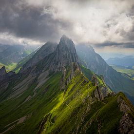 Alpenalttürm - Alpstein - Appenzell - Zwitserland van Felina Photography