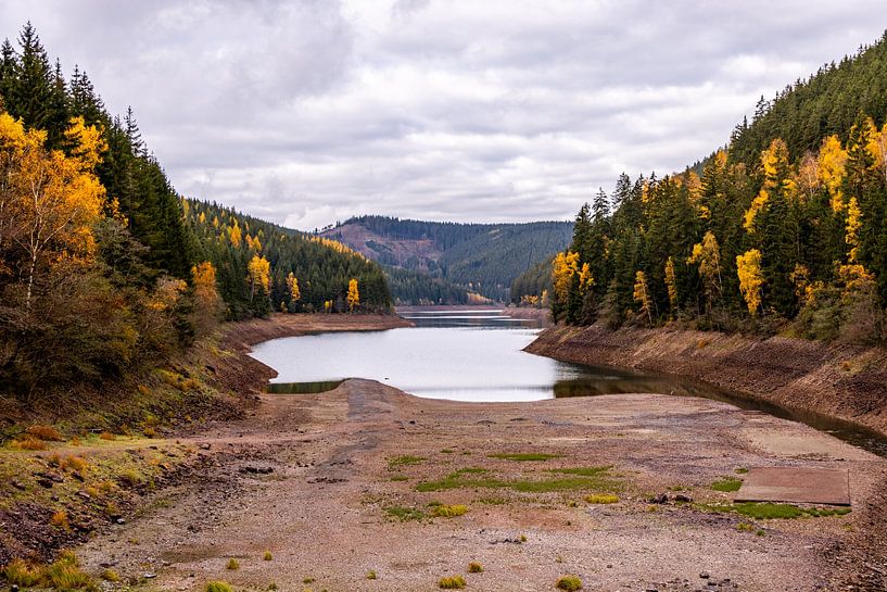 Randonnée automnale autour du barrage d'Ohra près de Luisenthal - Forêt de Thuringe par Oliver Hlavaty