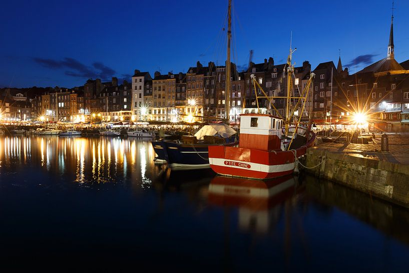 Vieux port de Honfleur - heure d'or par Esther Maria