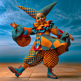 Happy Clown sur Harry Hadders Design