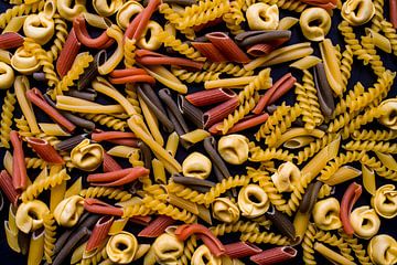 Pasta types by Corrine Ponsen