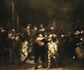 La Veille nocturne de Bubblegum, Rembrandt
