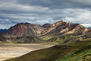 Landmannalaugar Island von Arnold van Wijk