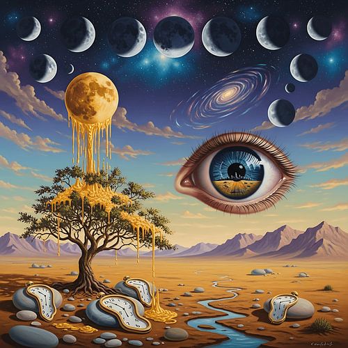 Dream Within Reality – Surrealism Art Painting