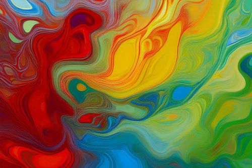 Farben in Bewegung von Bob Janssen