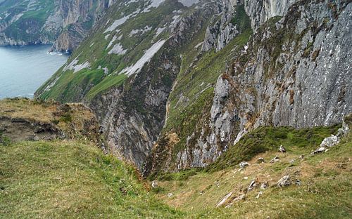 De Slieve League kliffen in het westen van County Donegal, Ierland