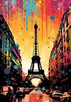 Paris Poster Pop Art