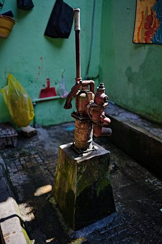 Source of life in an Indonesian courtyard