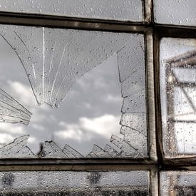 Glas und Tropfen von Carla van Zomeren