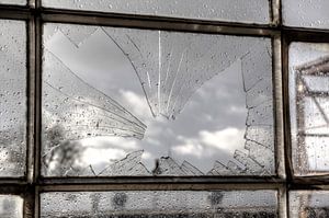 Glas und Tropfen von Carla van Zomeren