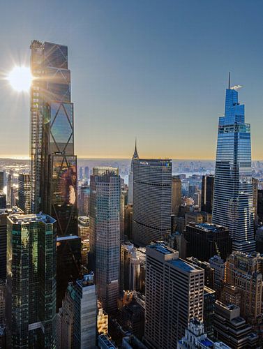 New York uitzicht vanaf Rockefeller Centre 1 van Kurt Krause