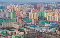 The colorful skyline of Pyongyang, North Korea by Teun Janssen thumbnail