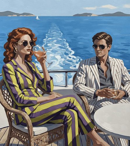 Salon Afternoon in Pastel Shades