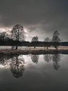 Vor dem Schneesturm