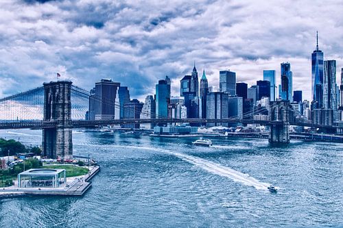 Brooklyn Bridge in New York, de verbindende factor in de stad