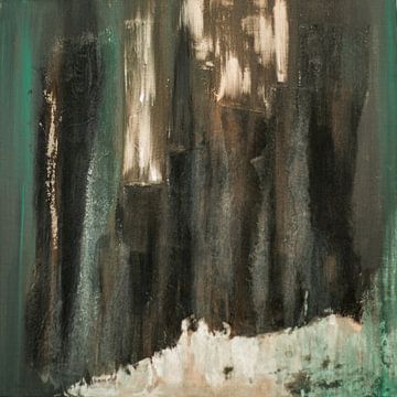 Sober abstract 03 van Willie Roosenbrand Art