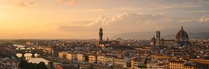 Panorama van Florence van Robin Oelschlegel