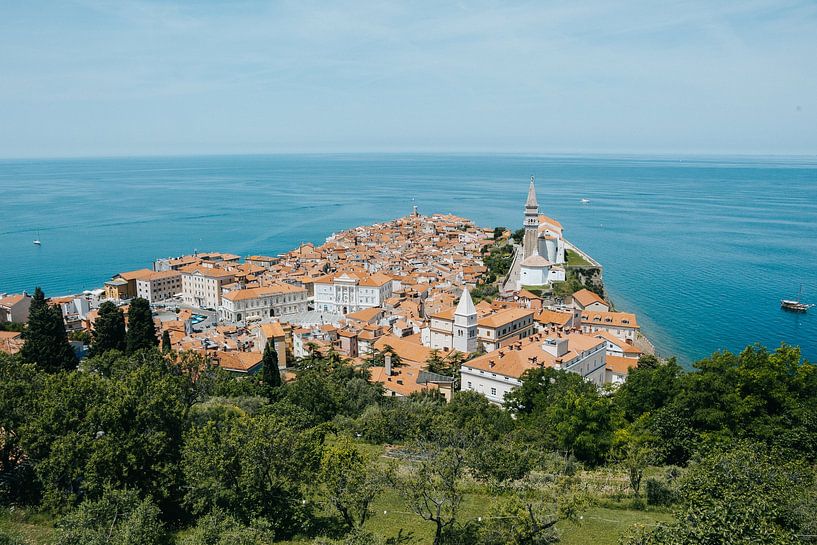 Piran am Meer von Joep van de Zandt