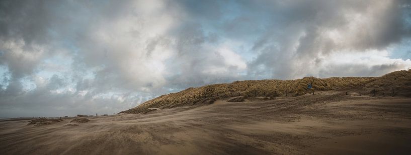 Dunes and beach at Katwijk aan Zee by Dirk van Egmond