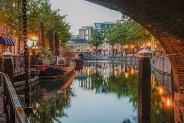Nouveau Rhin vu de sous le pont chez Annie's sur Dirk van Egmond