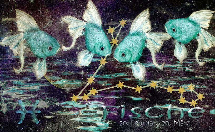 Signes du zodiaque - Poissons par Christine Nöhmeier