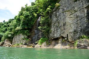 Imposing cliffs