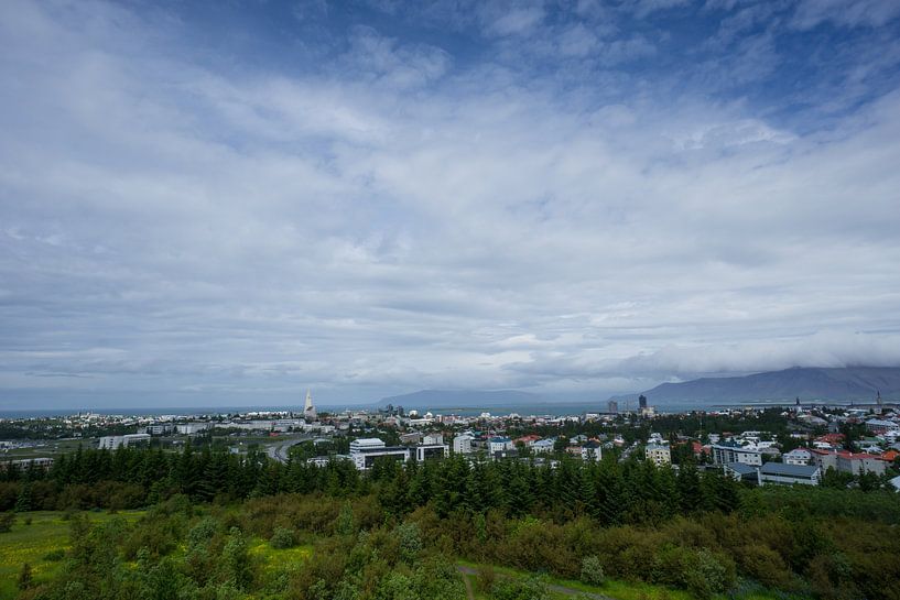 Islande - Belle vue sur la ville de Reykjavik par adventure-photos