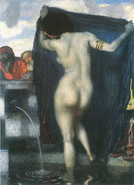 Franz Stuck, Susanna en de twee ouderlingen, 1913 van Atelier Liesjes