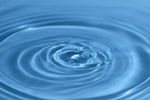 Texture, background created with dipping water droplet