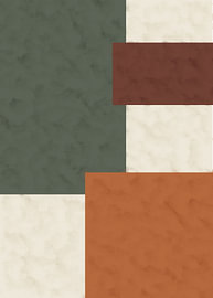 Earthy Tones Abstract Geometric Color Block by Wisnu Xiao