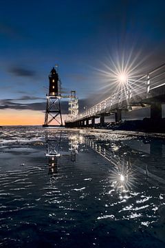 Lighthouse by the sea by Voss photography