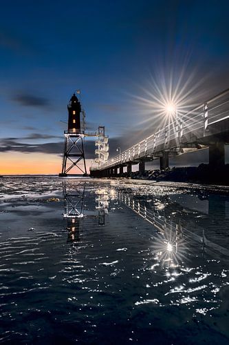 Vuurtoren aan zee
