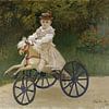 Jean Monet op zijn hobbelpaard - Claude Monet van Marieke de Koning