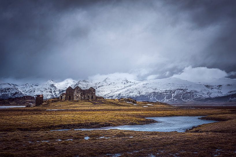 verlaten woonst IJsland van Peter Poppe