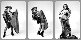 Torero pinup by Wim Roebroek