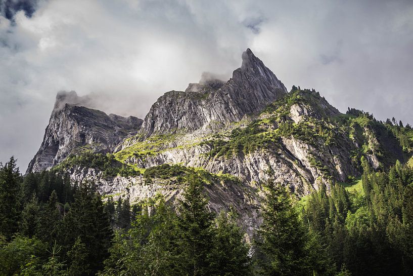 Begrtop in the clouds by Sasja van der Grinten