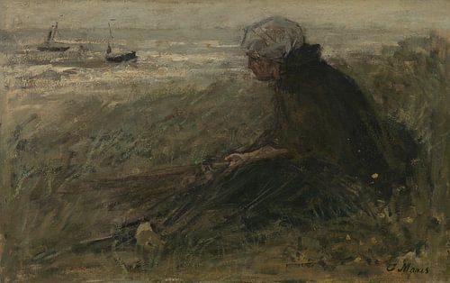 Op de uitkijk, Jacob Maris