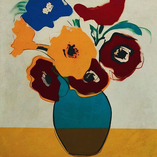 Stilleven van bloemen 7