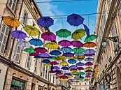 Kleurrijke paraplu's Street Art van Sergio Pazzano thumbnail