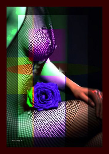 Digitale Verführung von Artforyou  werk van Henk Adriani