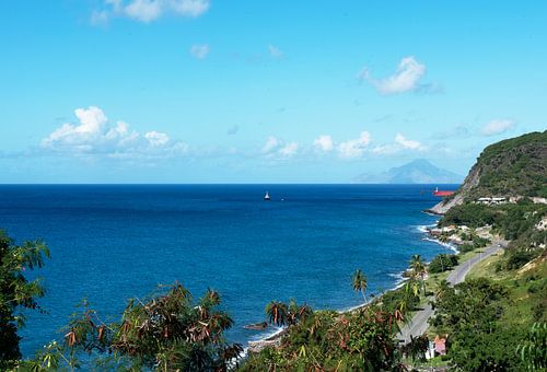 Dreaming of Saba from Fort Oranje