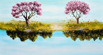 Landscape Fantasy van Gena Theheartofart