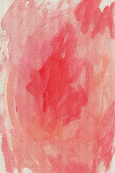 Abstrakte romantische Aquarellmalerei von Dina Dankers