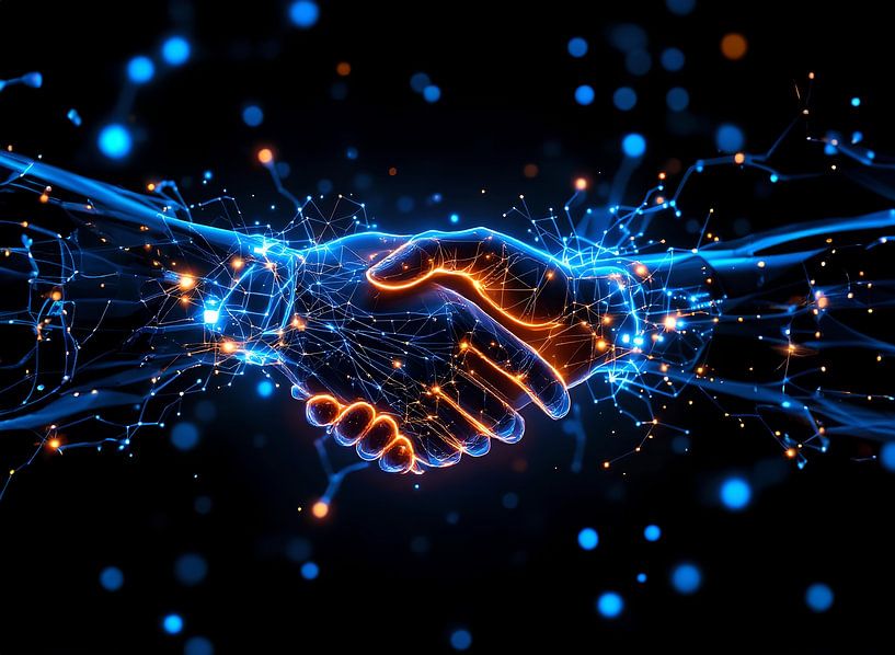 Digital handshake by Eye on You